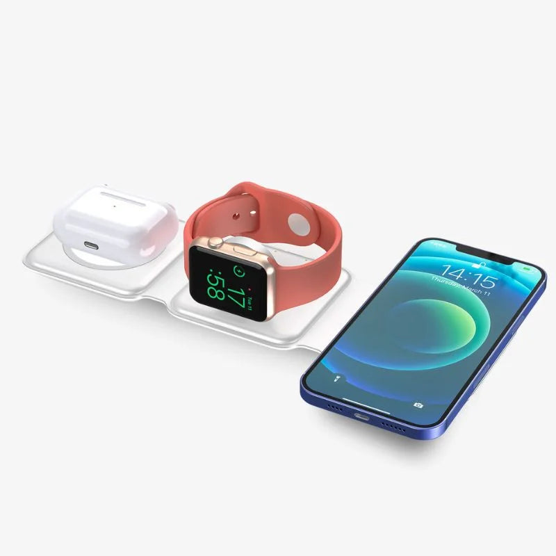 3-in-1 Faltbare Ladestation